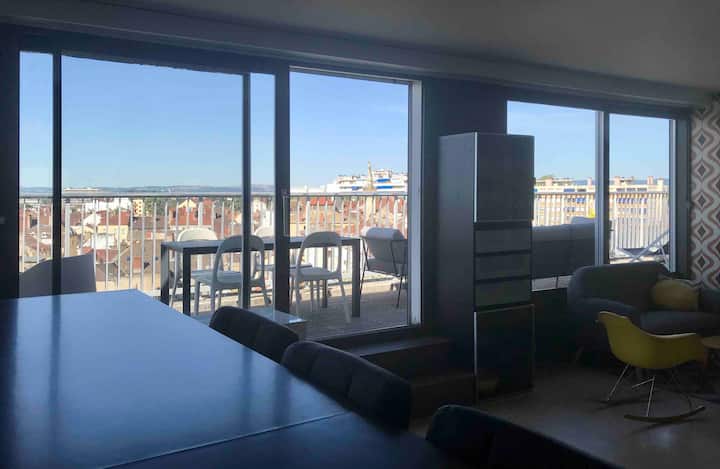 Bel Appartement Avec Terrasse Centre-ville Chalon - Chalon-sur-Saône