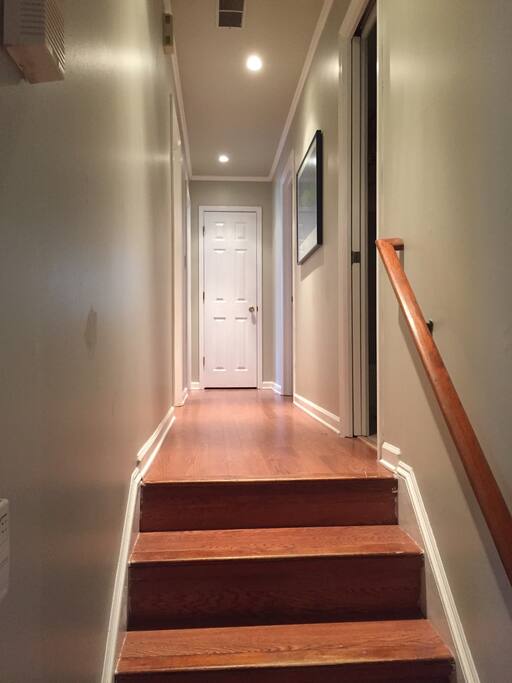 Upstairs hallway.