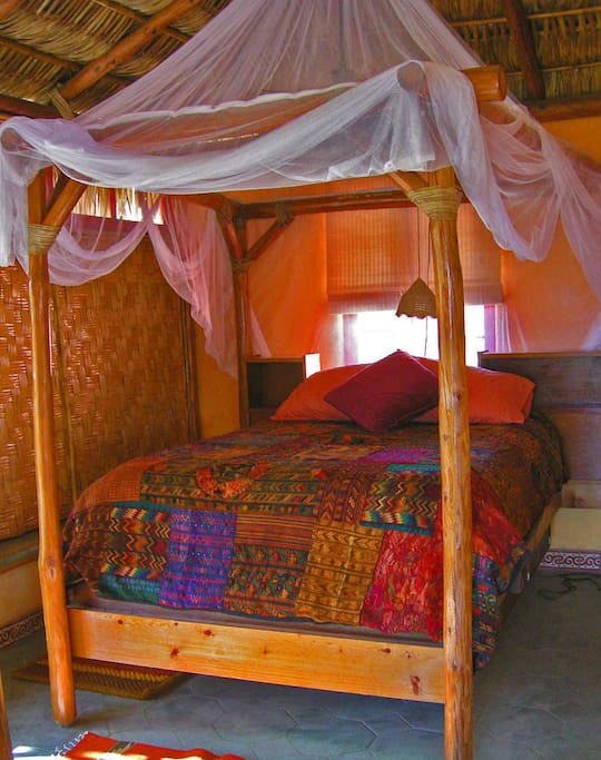 Bedroom with queen bed