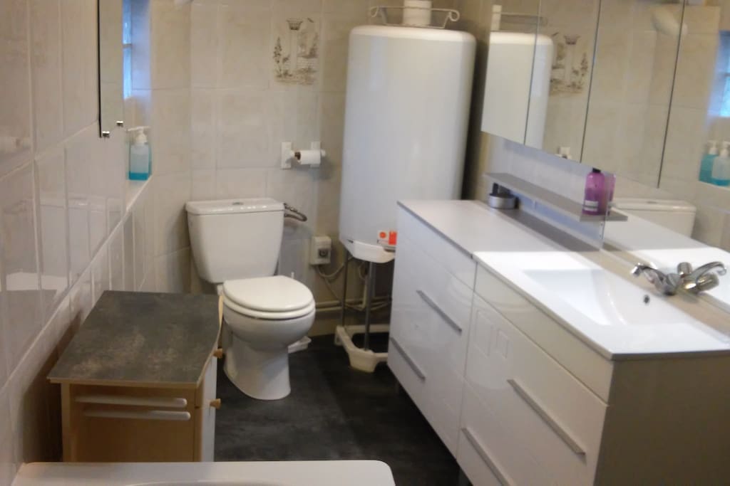 Salle de Bain WC baignoire