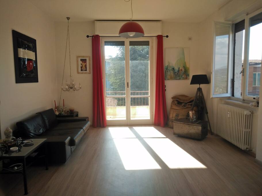 sala con terrazza