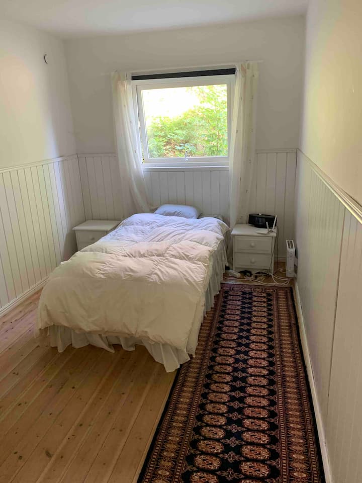 Ekstra rum i tilbygning - kun brugbart i sommer halvår