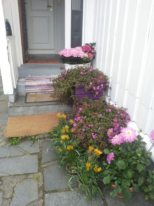 The entrance