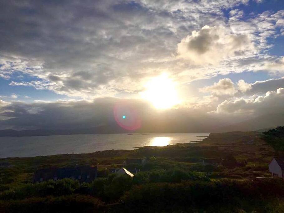 Bedroom view of sunrise