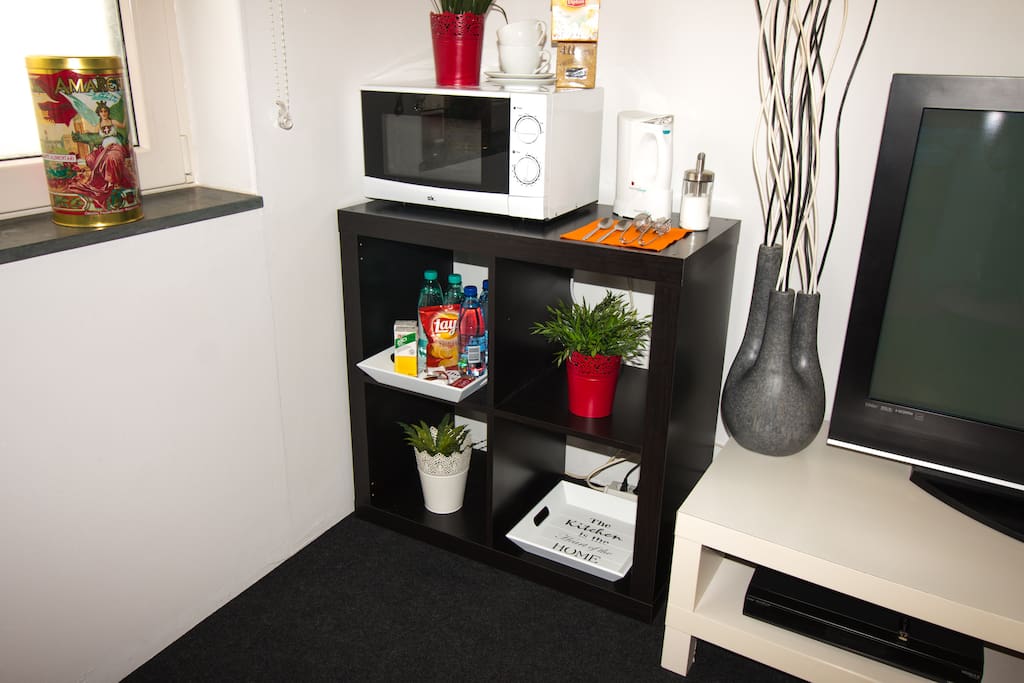 We provide you with snacks and water