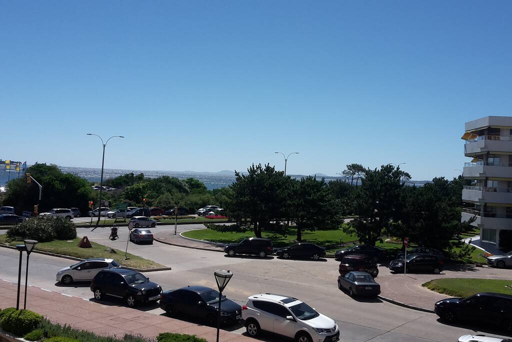 Vista desde el balcón