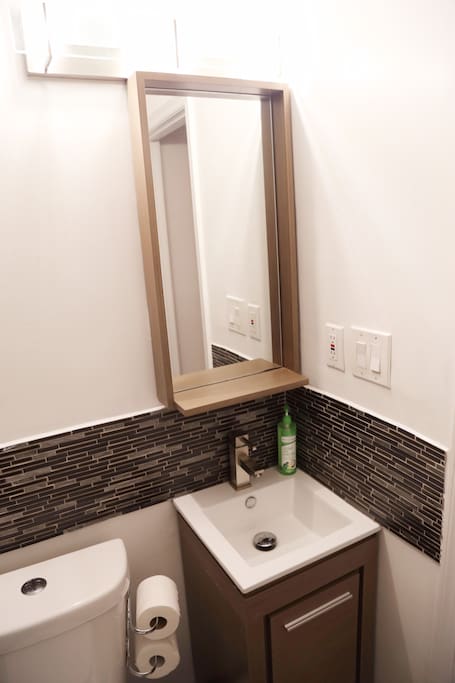 The Second bathroom on the first floor