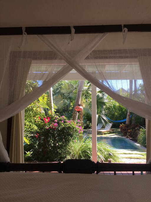 view from master bed!