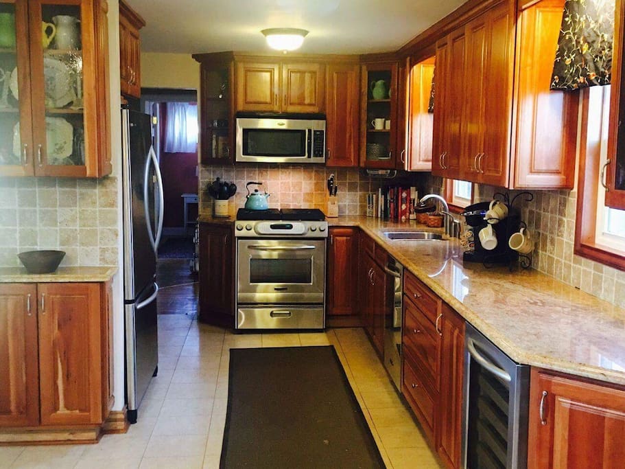 A truly FULL kitchen.