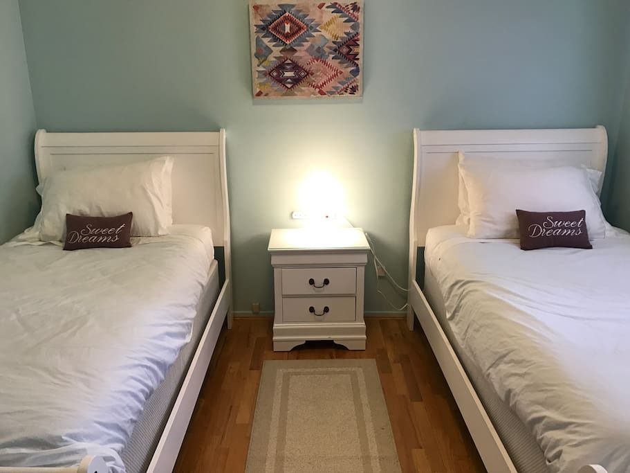 Twin size beds