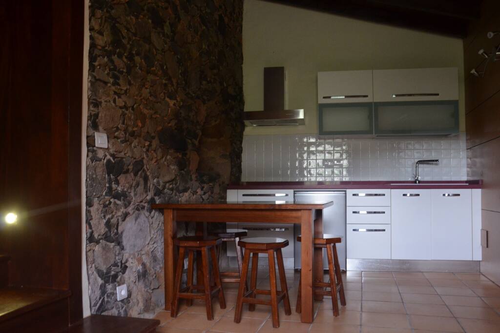 la cocina del apartamento