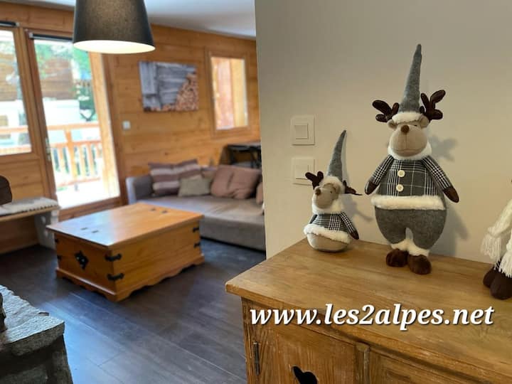 Appartement 4 Chambres Avec Grande Terrasse - Les Deux Alpes