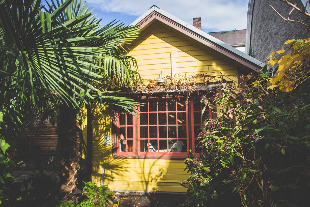 Cottage from path