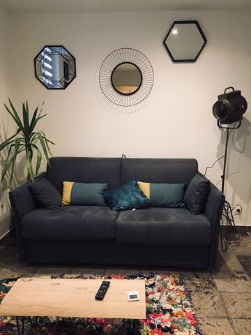 Résidence Champagne, centre ville place parking