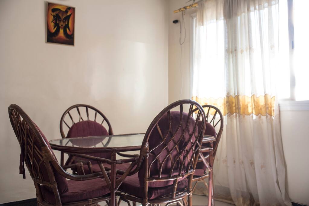 Dining room area