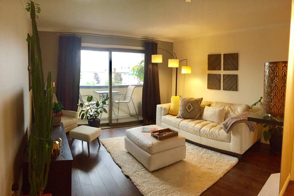 Living Room & Balcony