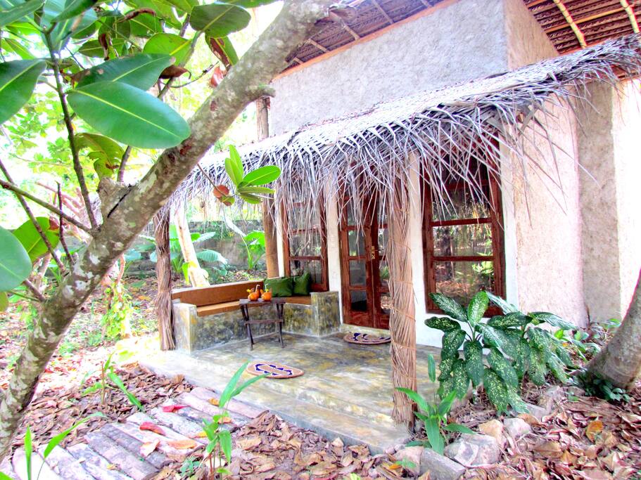 Garden cabana.