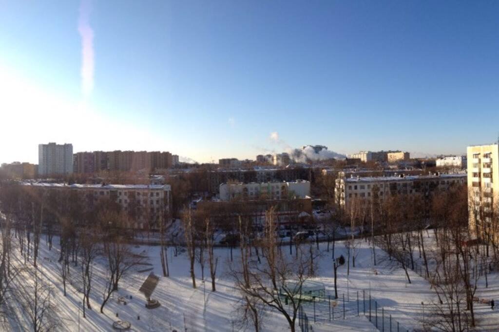 Nice view from kitchen balcony