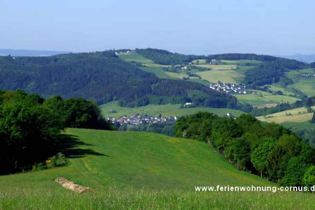 Der Blick vom Westerwald bis in die Eifel!