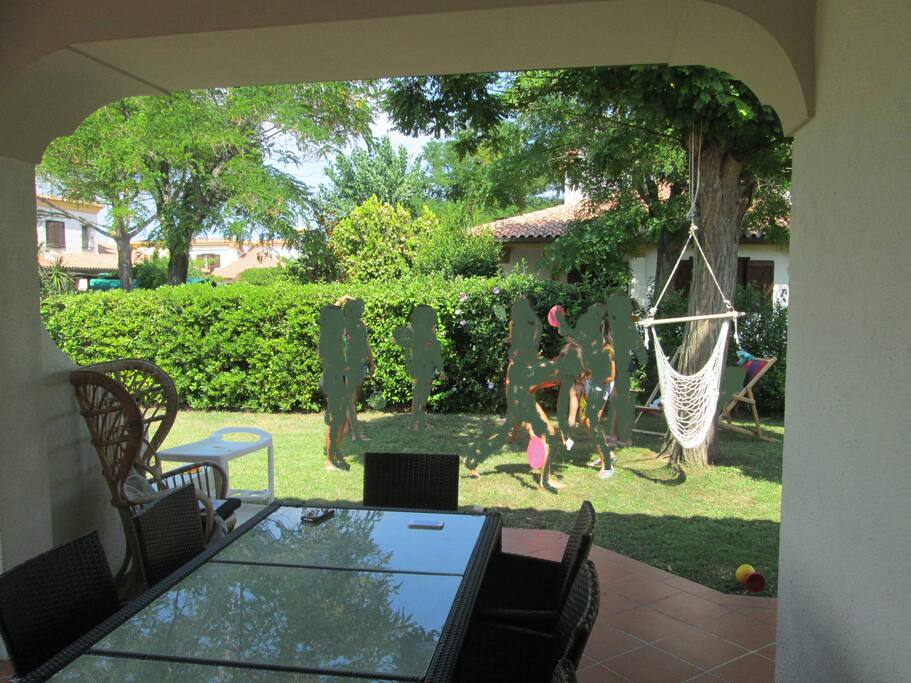 Il patio esterno
