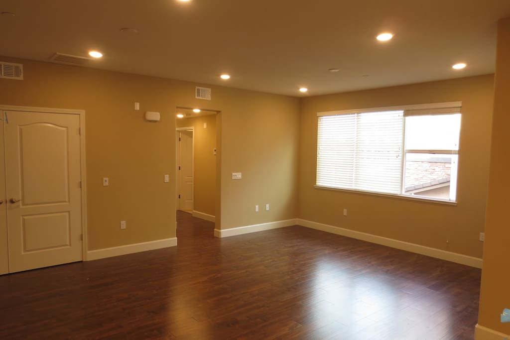 Big open space with high ceilings.