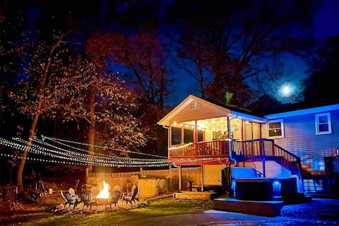 Beacon Beauty 4/2, Hot Tub,Pool,Wifi,1.5m to Town