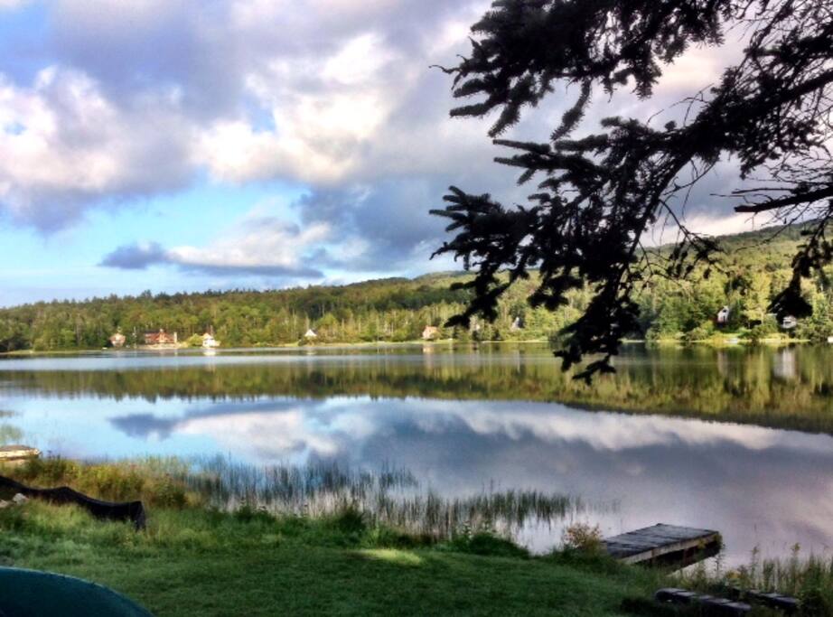 View from the deck.