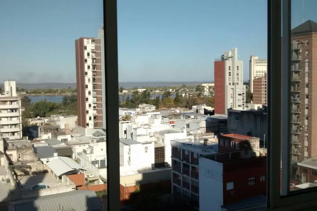 Vista desde el balcón