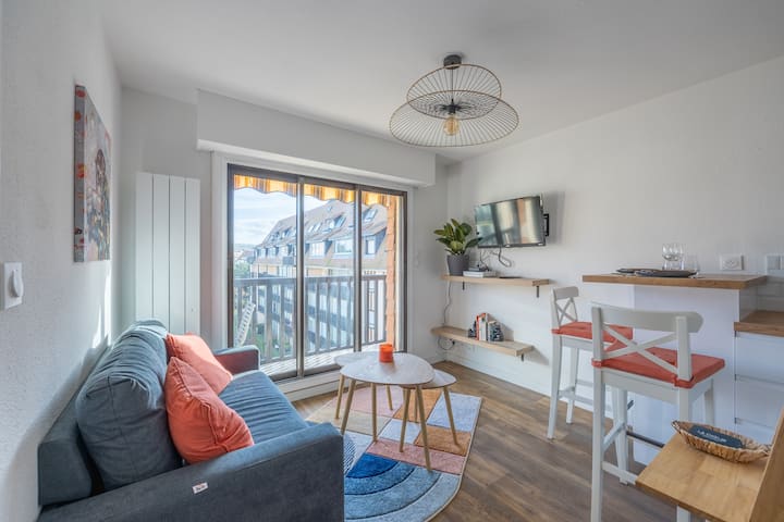 Le 406, T2 Avec Balcon & Parking à 70m De La Mer - Villers-sur-Mer