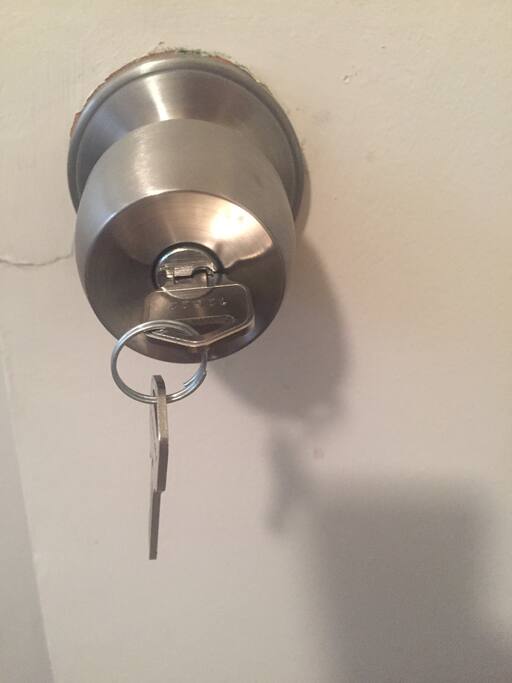Two keys will be given for your room. Only copies I have & is a $35 charge if lost.