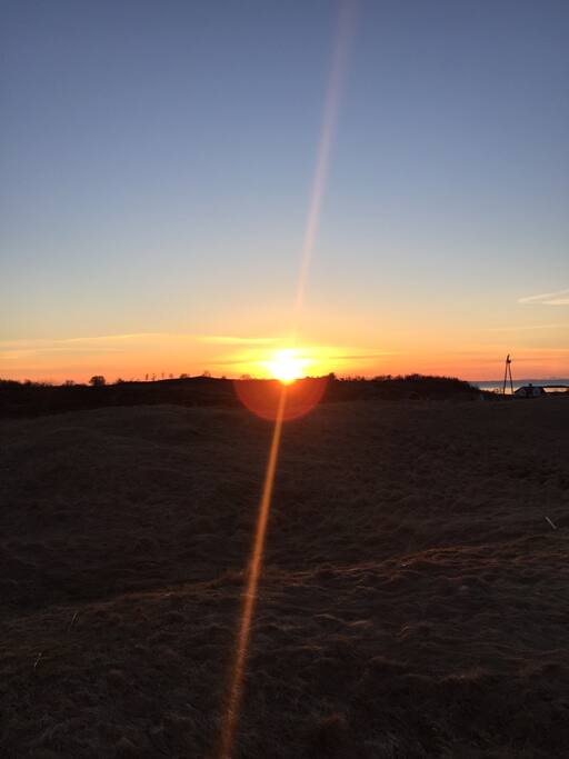 Solnedgang