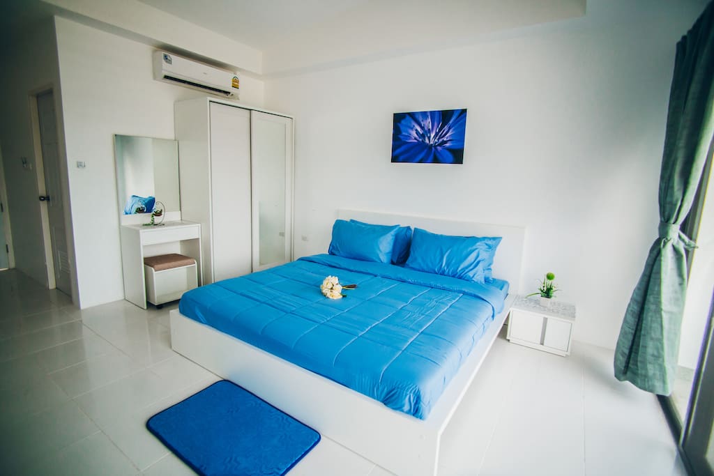 Bedroom space.