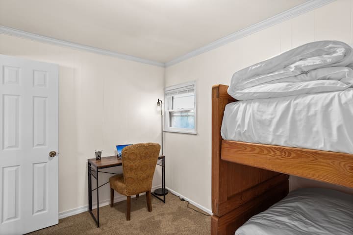 Dedicated desk to knock out those Zoom calls so you can get back to enjoying the city.