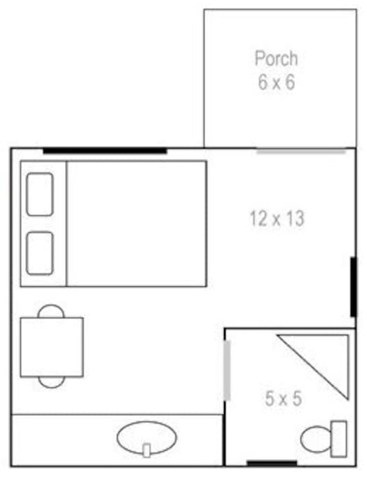 Diagram of Cottage