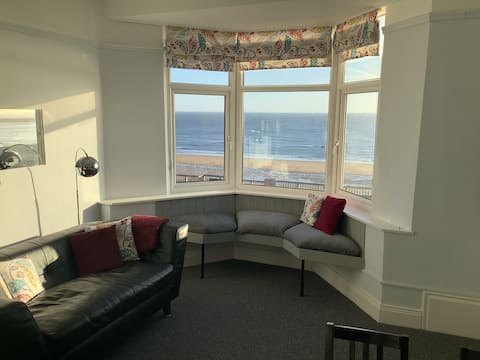 Popular Airbnb listing: Bespoke Roker Seaview luxury 2 bedroom apartment. in Sunderland