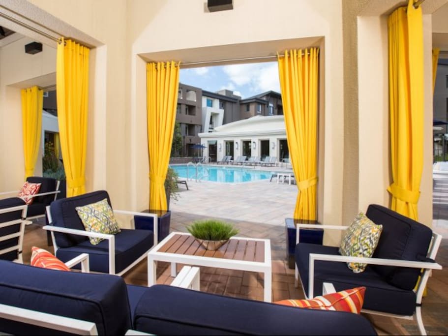 Pool Cabanas