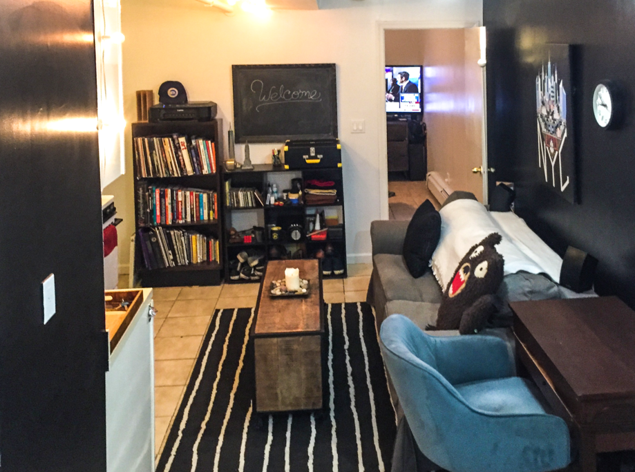 The living space.