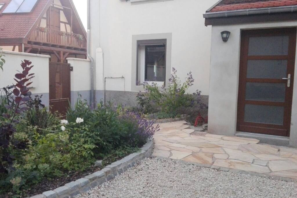 L'entrée de la maison