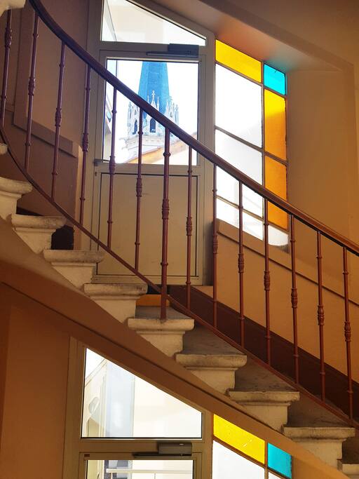interieur de l'immeuble