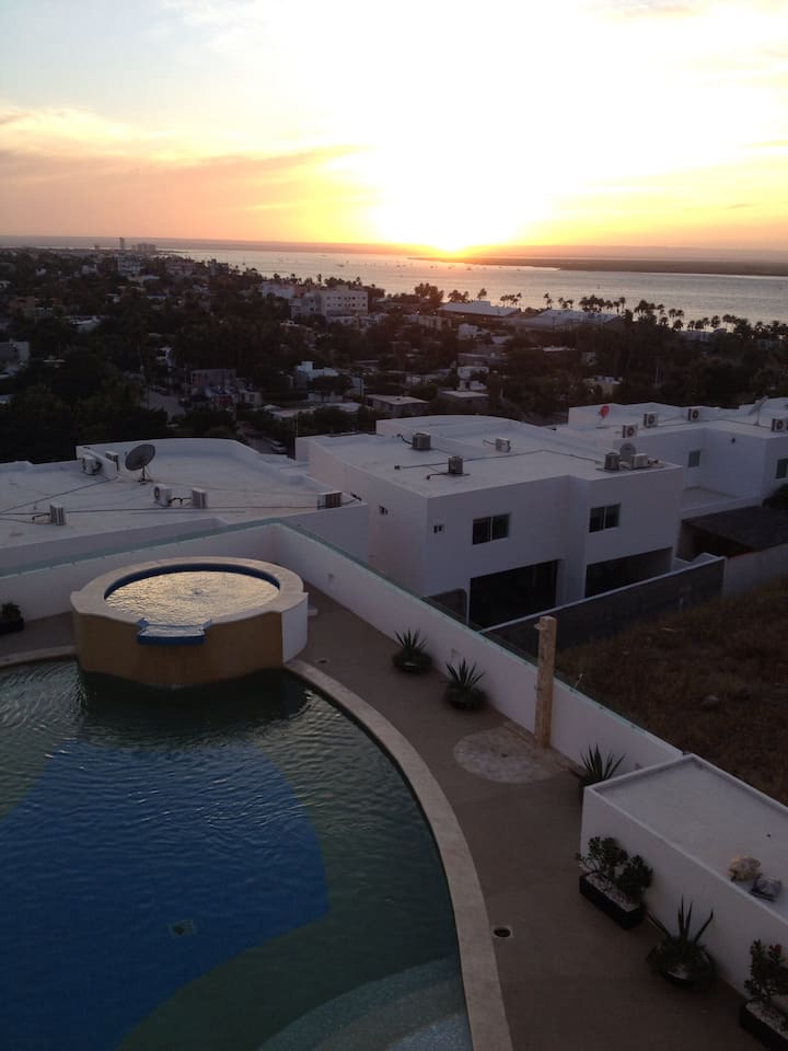La Paz BCS spectacular view condo Apartments for Rent in La Paz, Baja