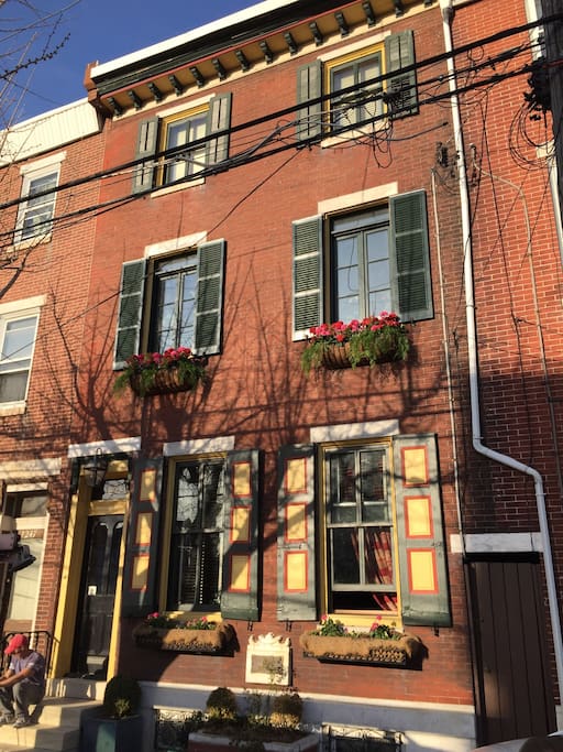 Our 1865 Victorian townhouse that we have restored over the last 20 years