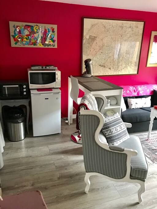 Coin kitchenette