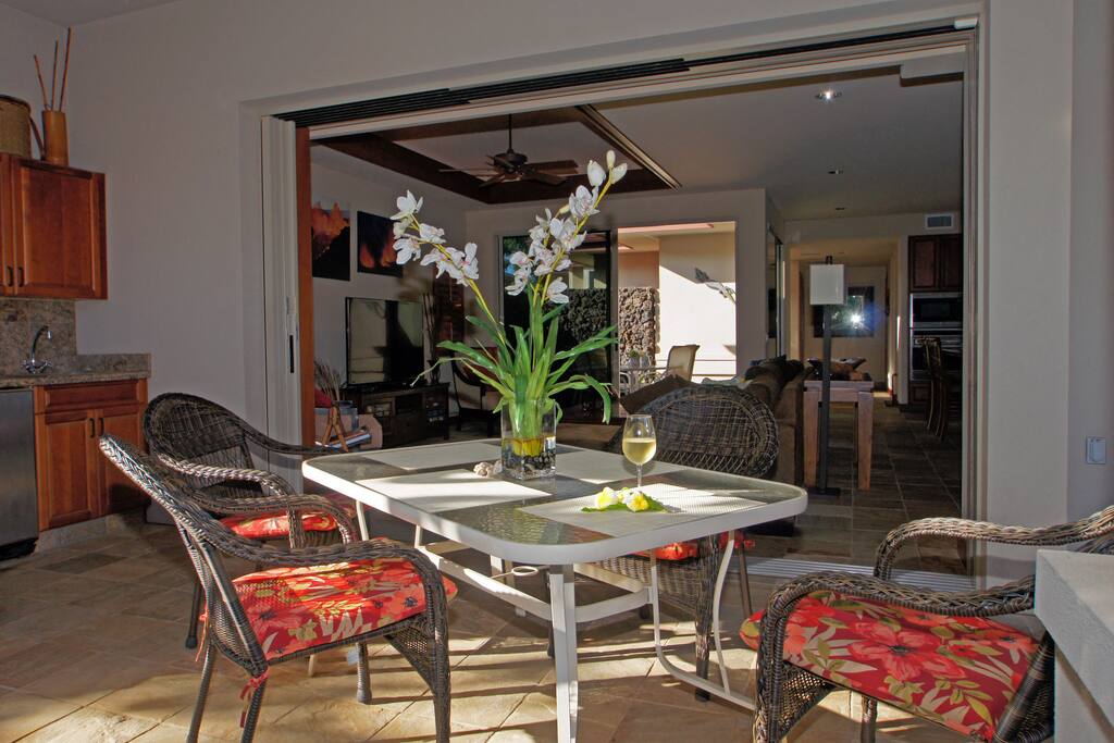 Outdoor dining