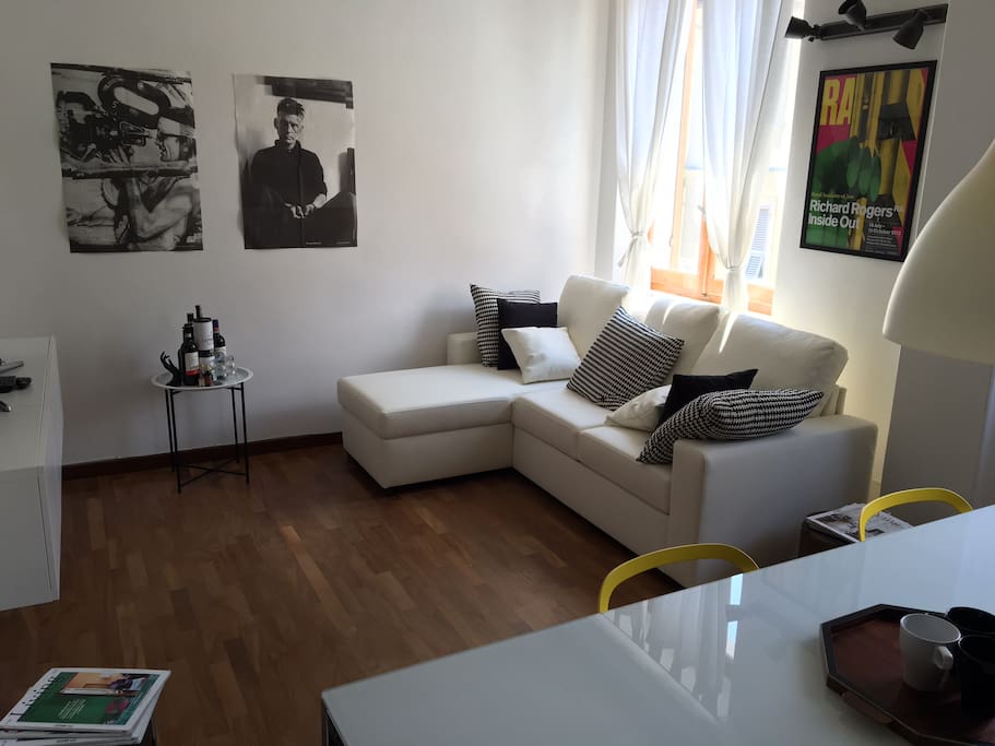 Room with FULL-size DOUBLE sofa-bed - 2 adults