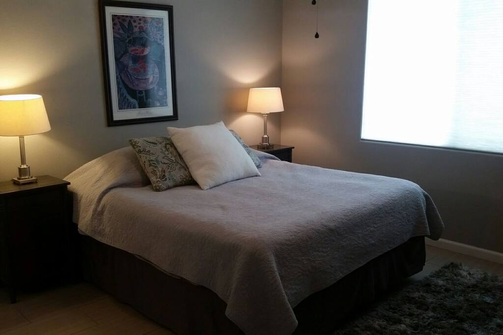 Master bedroom with King bed