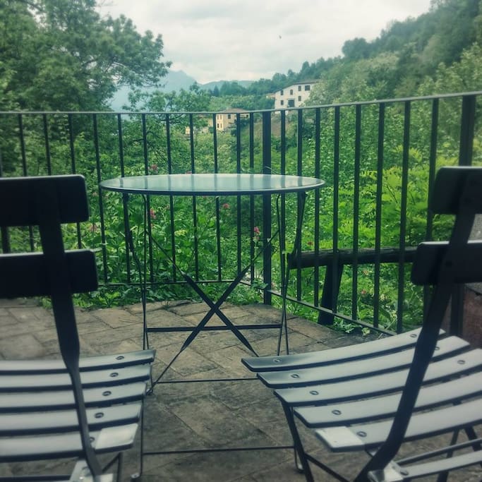 View from terrace