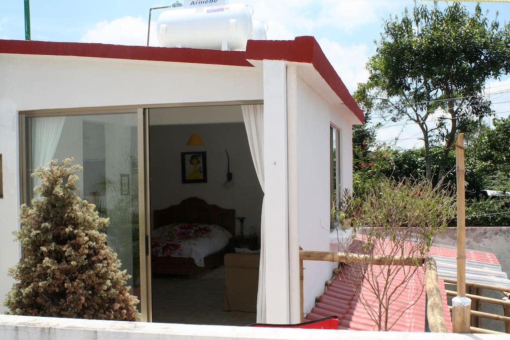La habitación por fuera