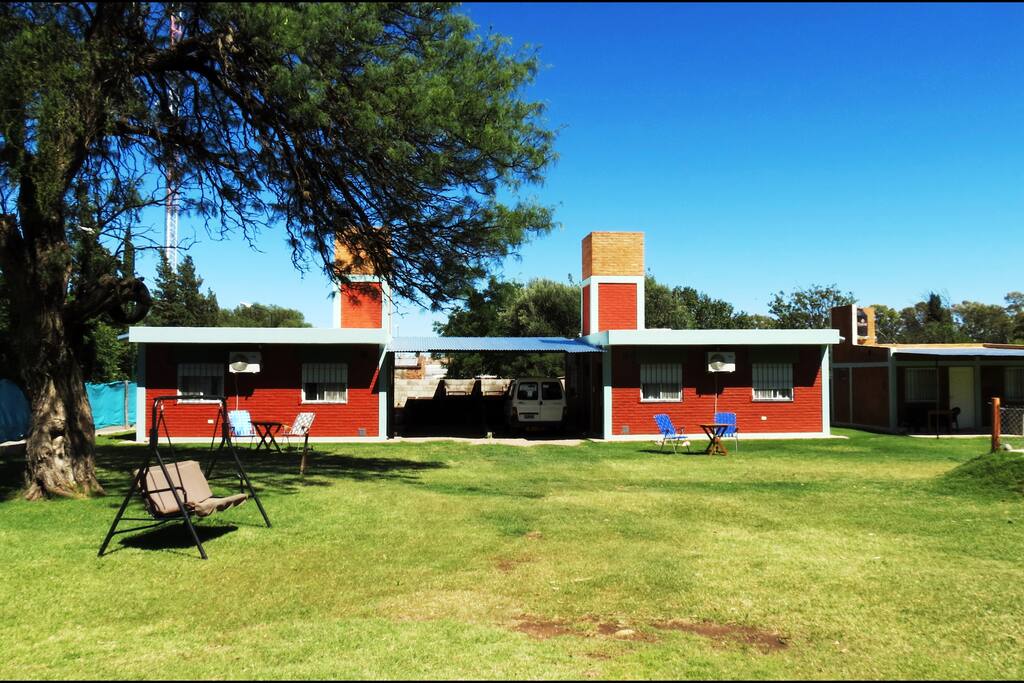 Parque y cabañas