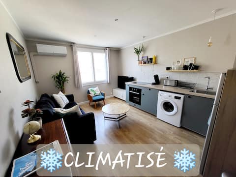 Toulon Puget near train station and port - 5 people - WIFI