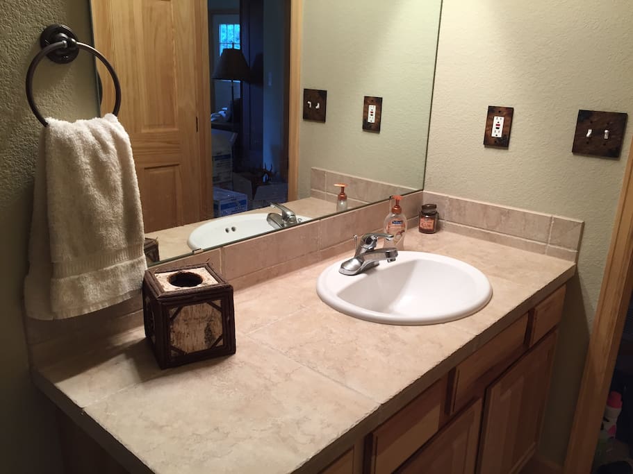 Clean private bath